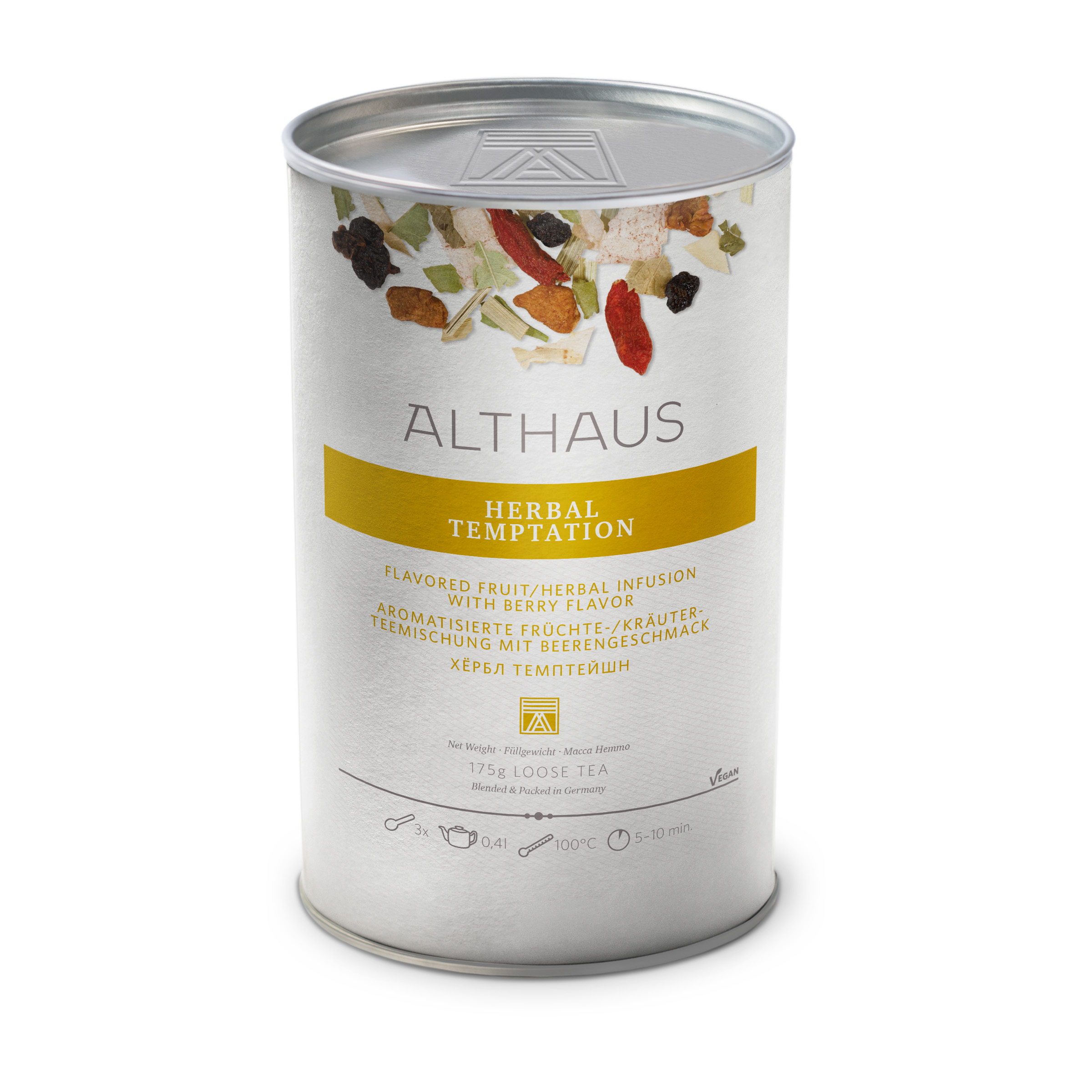 Flavored Herbal Tea | Herbal Temptation | Althaus Tea